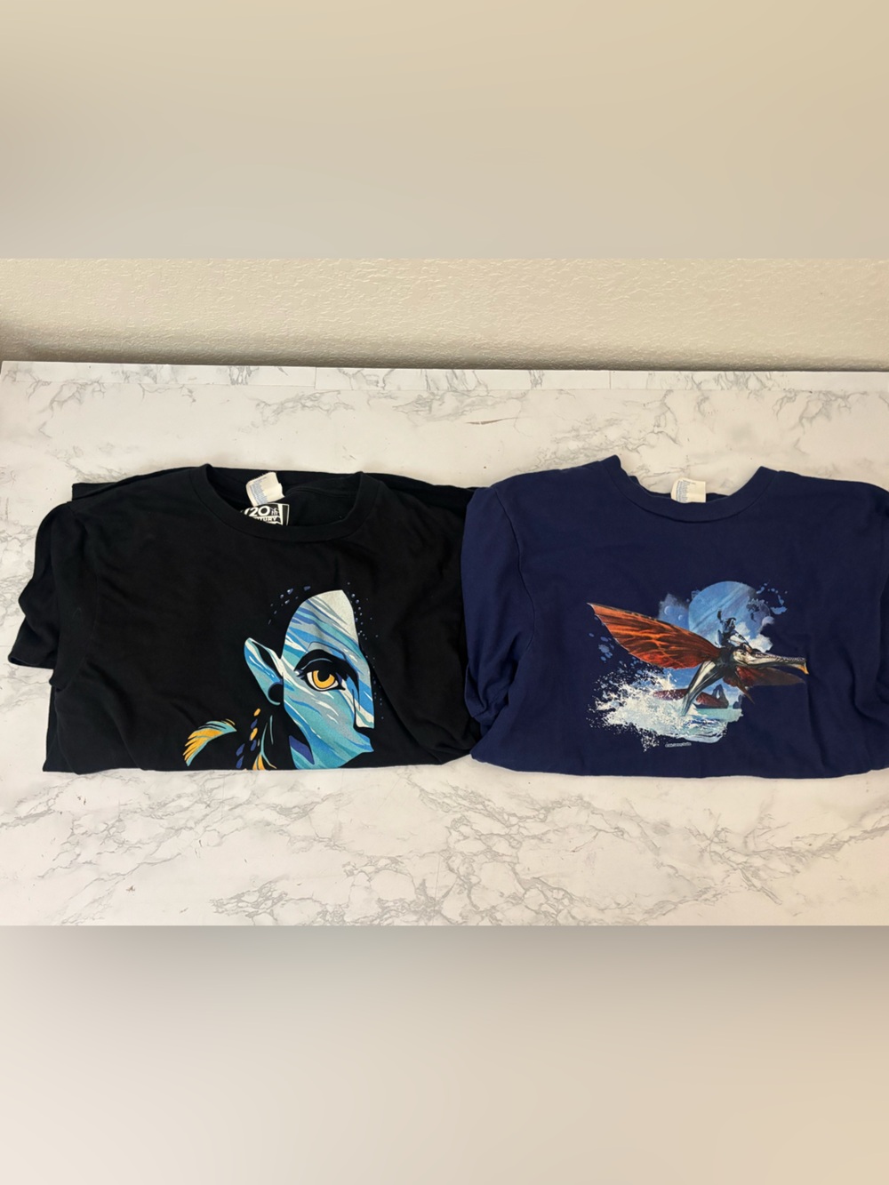 20th Century Studios Avatar Movie Promotional T-Shirt Youth L 11-12 Lot Of 2